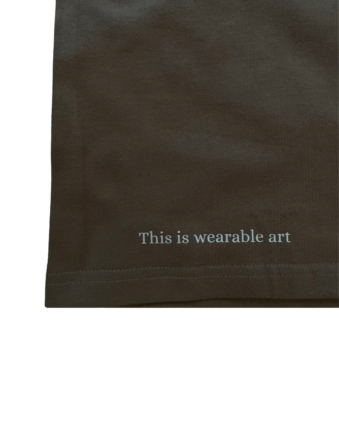 Brown Studded Skater Tee